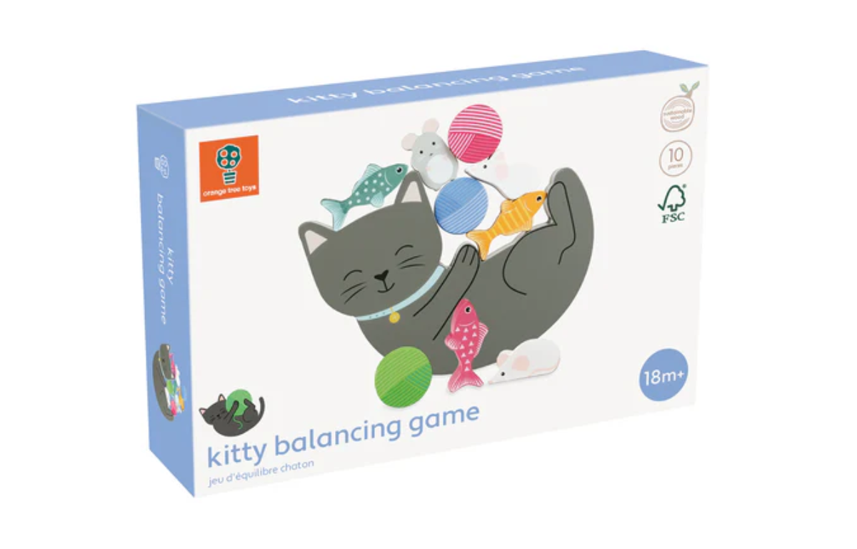 Orange Tree Toys Kitty Balancing Game - Image 2