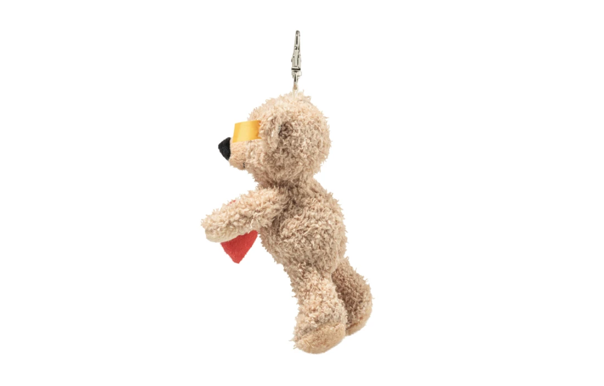 Steiff Pendant Fynn Teddy Bear Love 12cm Soft Toy - Image 2