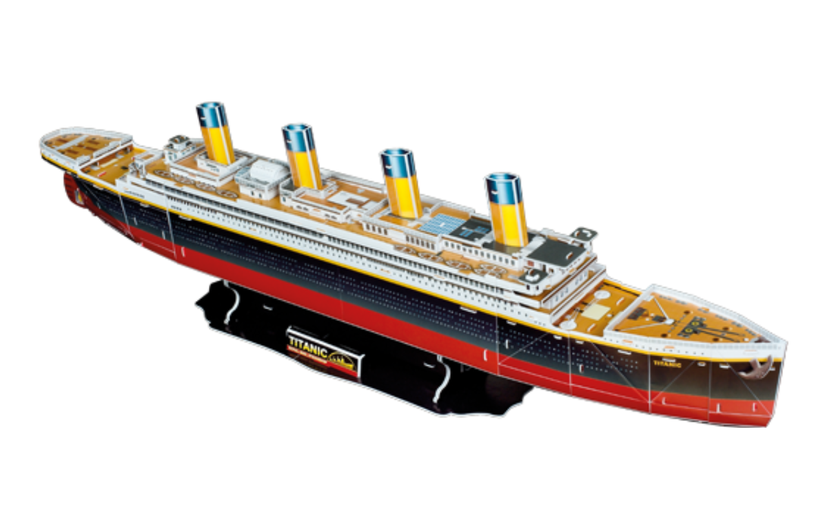 Cheatwell Build-It Titanic King-Size 113 Piece 3D Puzzle - Image 2