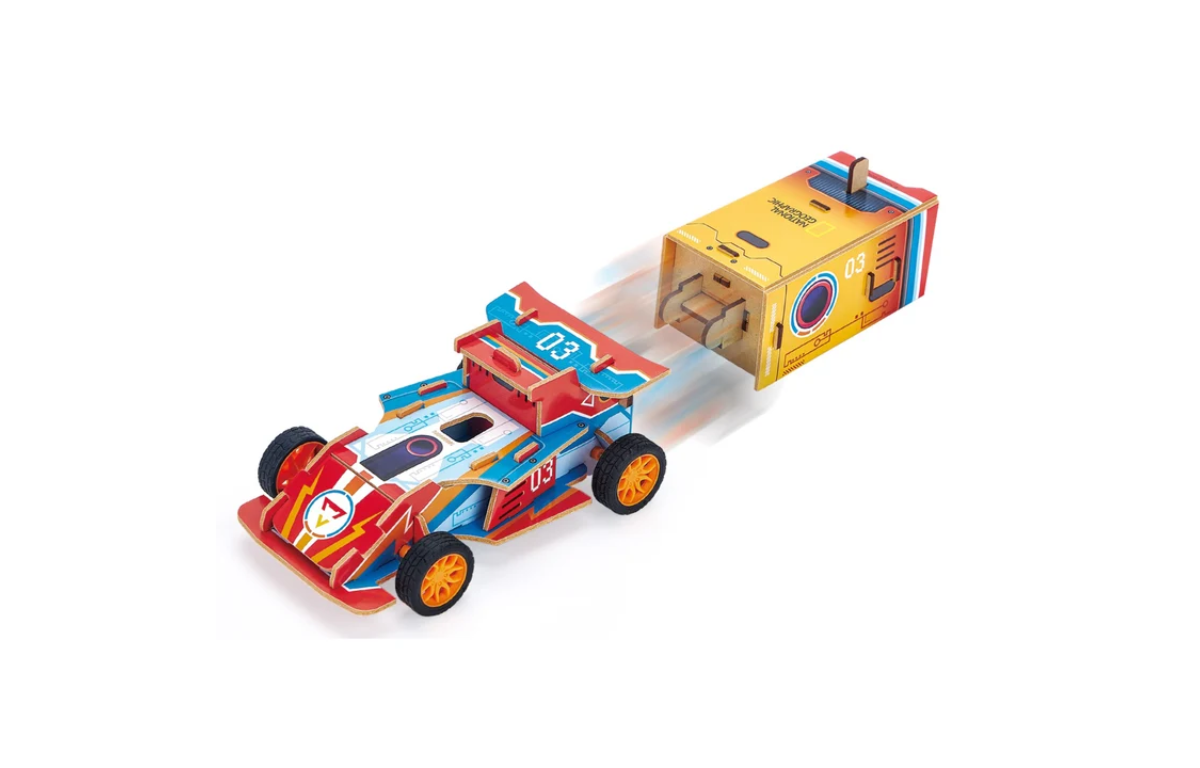 National Geographic How Things Work Build Your Own Racing Car STEM Kit - Image 2
